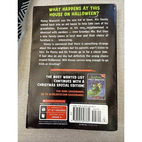 8th Print #1 Zombie Halloween Special Edition Goosebumps Most Wanted R.L. Stine - Picture 4 of 8